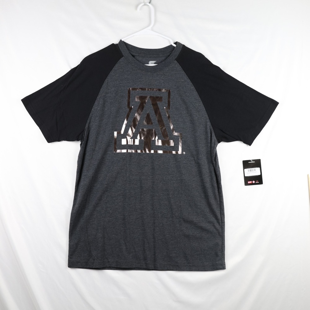 Arizona‎ Wildcats Shirt Mens Large NCAA Basketball Metallic Tee Colosseum